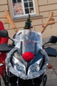 motorcycle as holiday gift