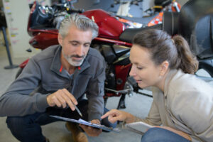 Getting motorcycle appraisal